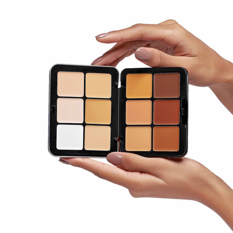 make up for ever ultra hd invisible cover cream foundation palette