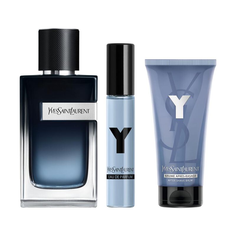 yves saint laurent men's y gift set 100ml + 10ml + shower gel 50ml