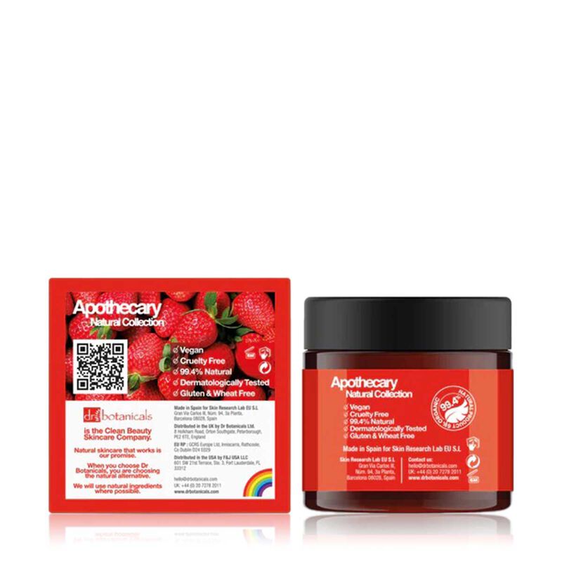 Strawberry Superfood Vitamin C Day Moisturiser dr. botanicals strawberry superfood vitamin c day moisturiser