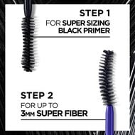 faces l or al paris pro xxl extension mascara for eyelash extensions  black 12 ml