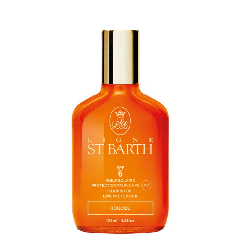 st barth roucou tanning oil spf 6