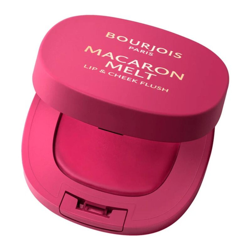 bourjois macaron melt lip and cheek flush  4  pink guava