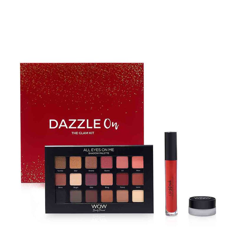 wow beauty dazzle on  the glam kit