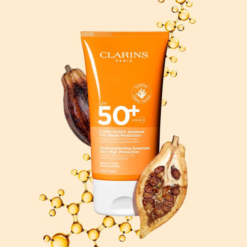 clarins youthprotecting  very high protection spf 50+