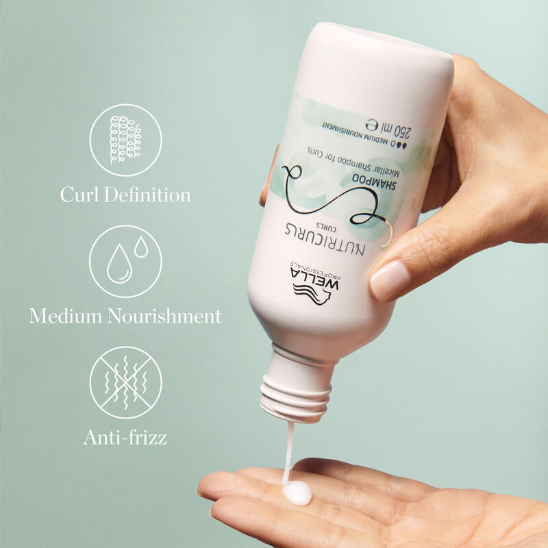 wella professionals nutricurls micellar shampoo for curls
