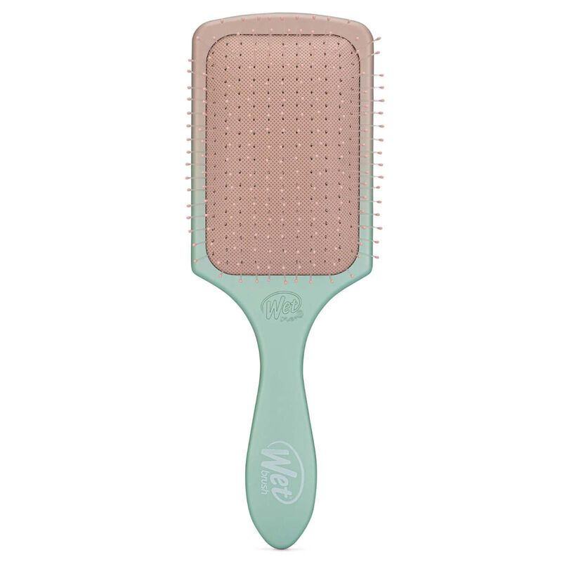 wet brush paddle detangler seafoam
