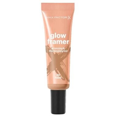 Glow Framer Bronzing and Illuminating Tint, Hazel faces glow framer bronzing and illuminating tint hazel