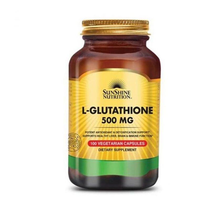 Nutrition L Glutathione 500 mg Vegetarian Capsules sunshine nutrition l glutathione 500 mg vegetarian capsules