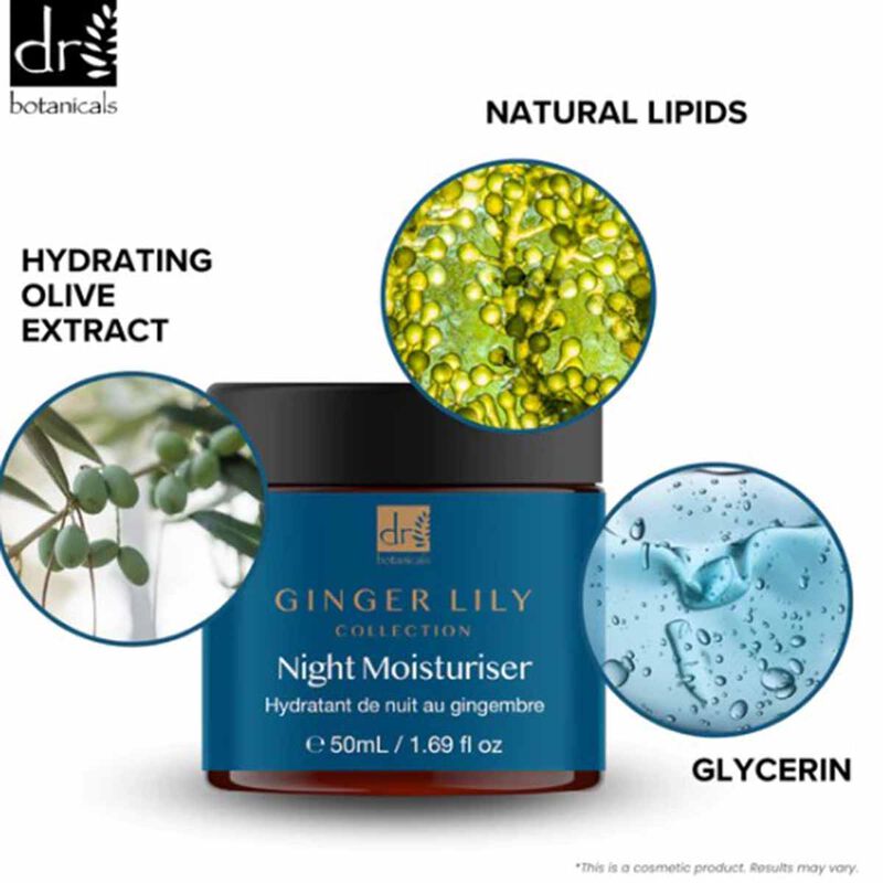 Ginger Lily Night Moisturizer dr. botanicals ginger lily night moisturizer
