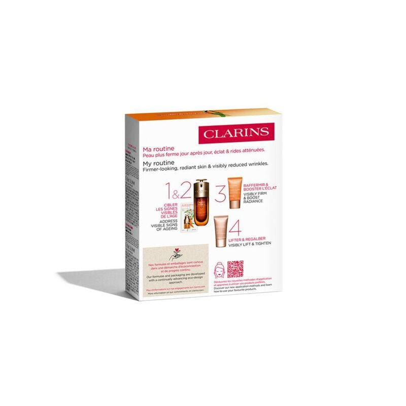 clarins clarins double serum & extra firming vp set