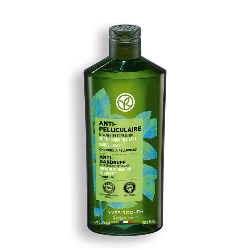 yves rocher antidandruff treatment shampoo, sulfatefree