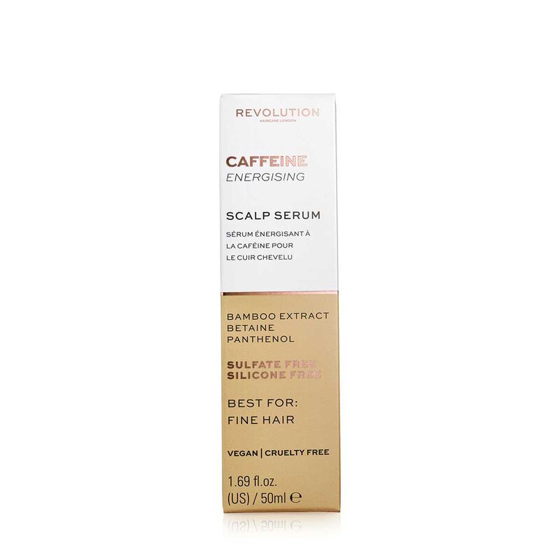 revolution caffeine growth scalp serum for weak hair
