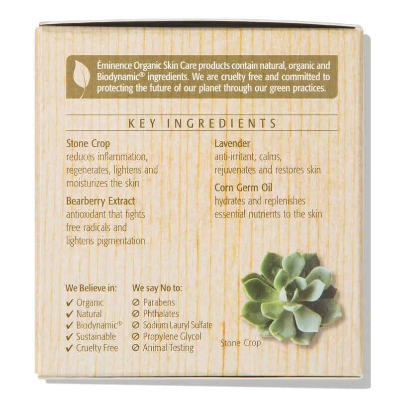 Stone Crop Whip Moisturizer eminence organic skin care stone crop whip moisturizer