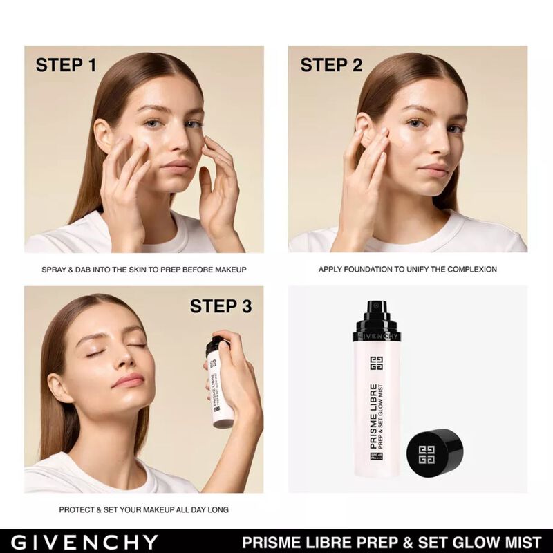 givenchy prisme libre prep & set glow mist 70ml