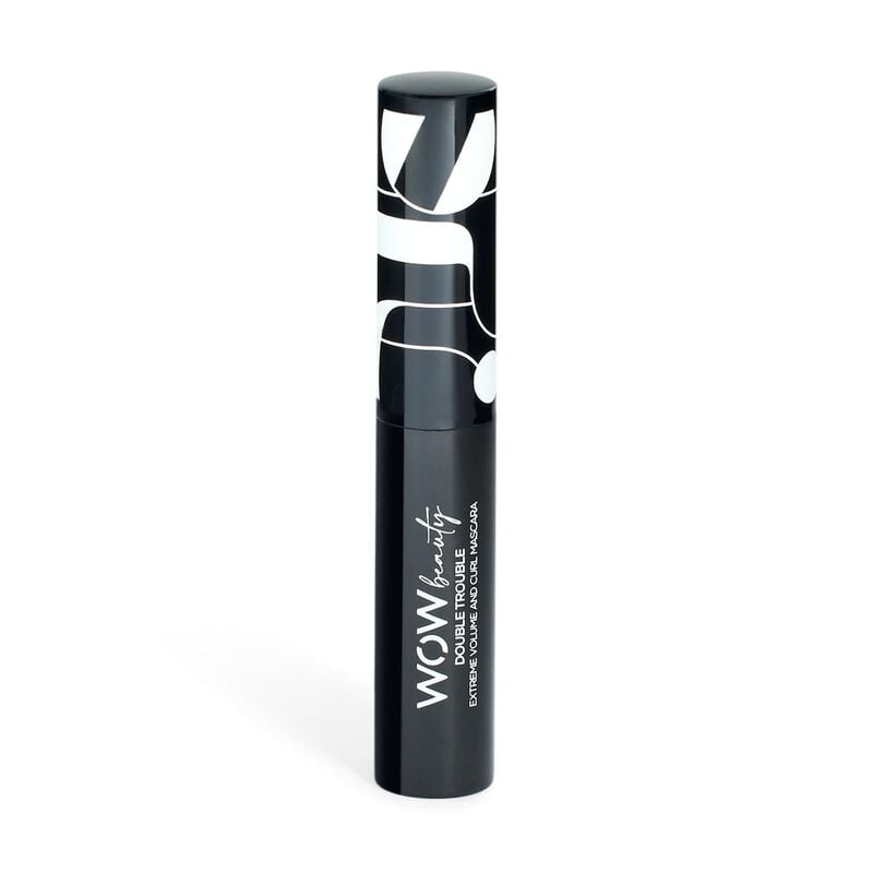 wow beauty double trouble extreme volume and curl mascara travel size