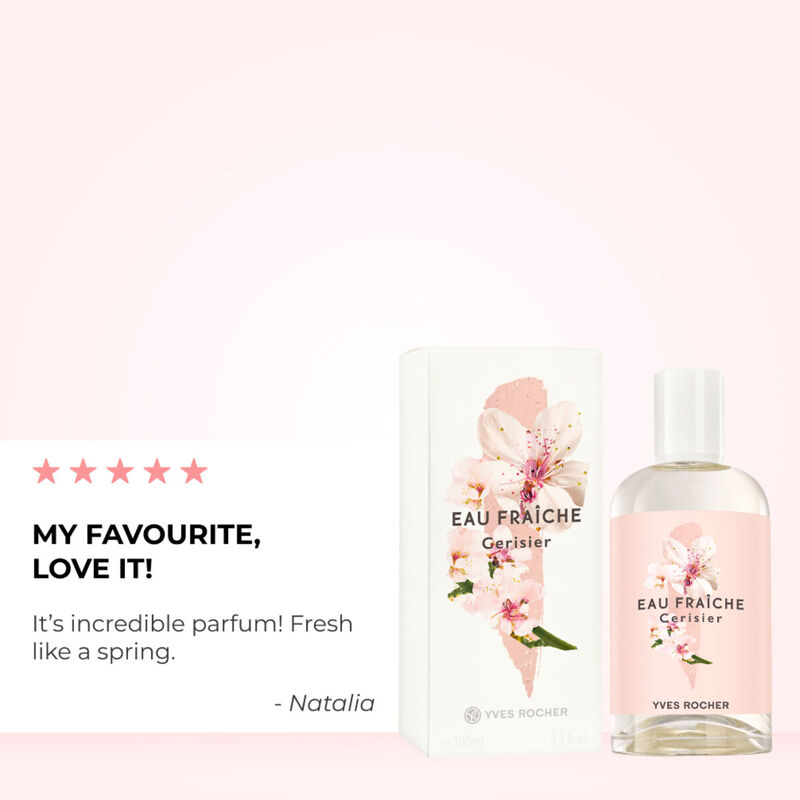 yves rocher عطر ون كولكشن بالكرز المنعش