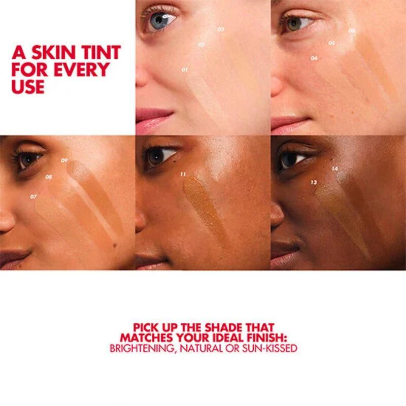 make up for ever super boost skin tint  01