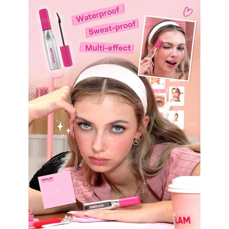 sheglam sheglam lashlighter up & out mascara volumizing & curling black