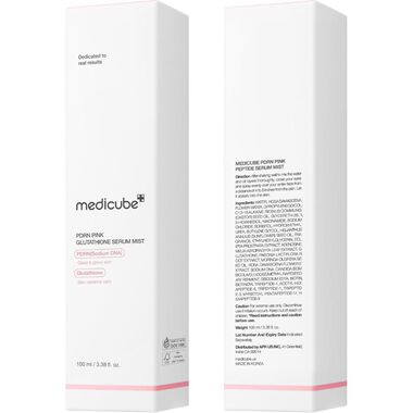 faces medicube pdrn pink glutathione serum mist 100ml