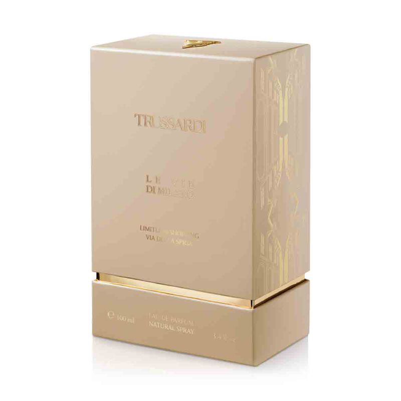 trussardi le vie di milano via della spiga eau de parfum 100ml