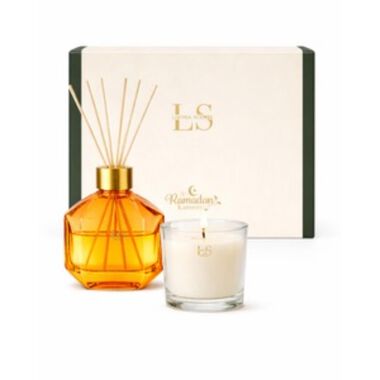 faces ramadan bundle oud noir  diffuser 100 ml   candle 220 g