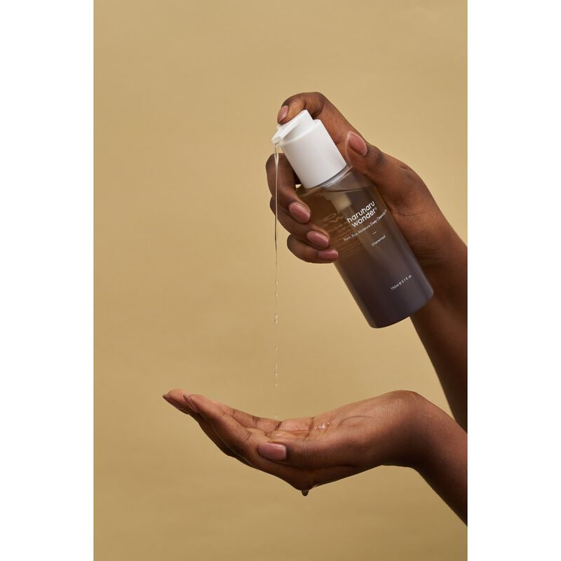 haruharu wonder black rice moisture deep cleansing oil