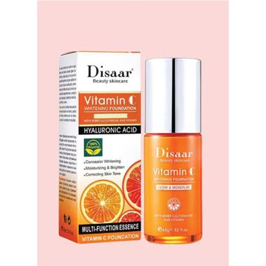 faces disaar vitamin c hyaluronic acid whitening foundation 45g