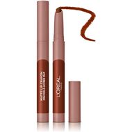 faces l oreal paris infallible matte lip crayon 109 flirty toffee