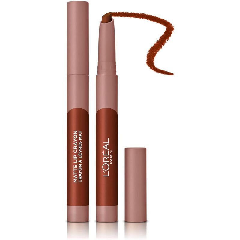 l'oreal paris l'oreal paris infallible matte lip crayon  109 flirty toffee