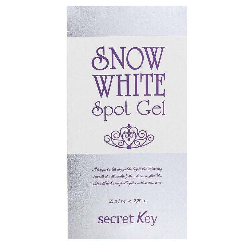 secret key secret key snow white spot gel 65g