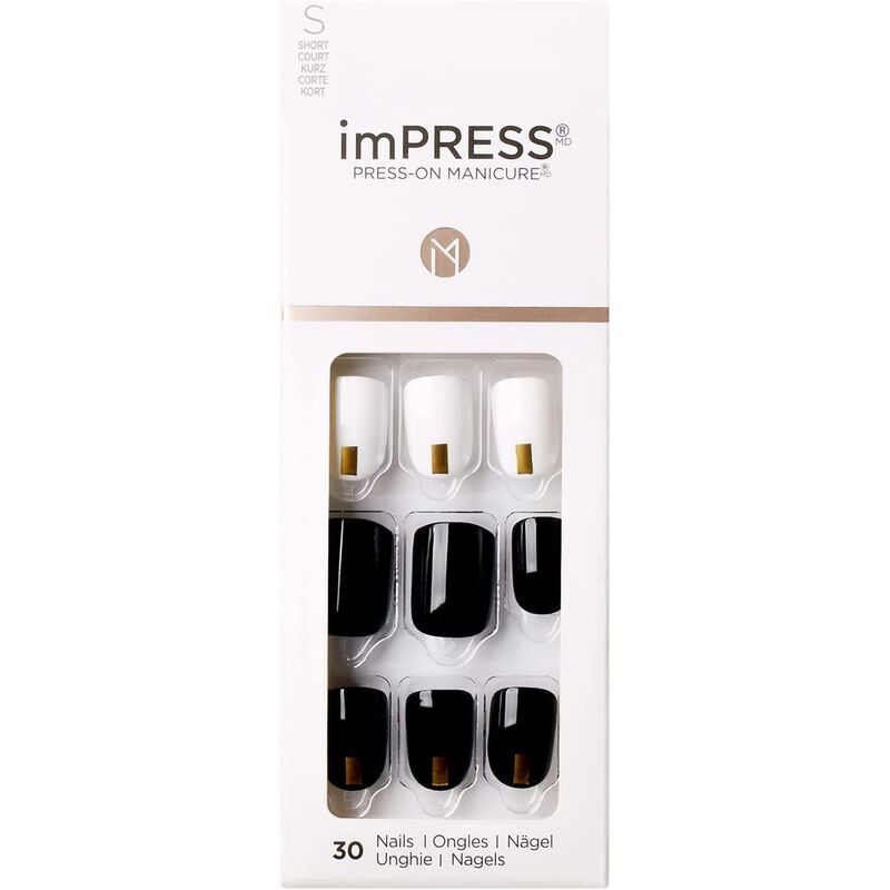 kiss kiss impress nails  midnight drive kim004c