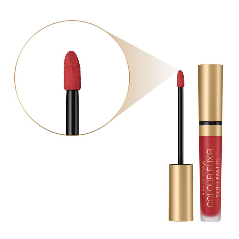Colour Elixir Soft Matte Lipstick - 030 Crushed Ruby max factor colour elixir soft matte lipstick 030 crushed ruby