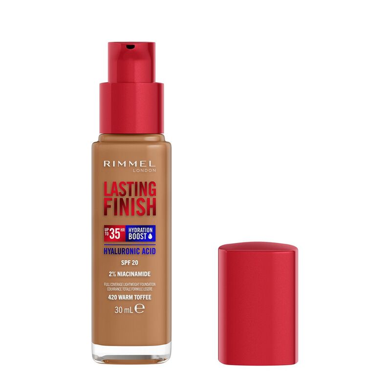 Lasting Finish Full Coverage Lightweight Foundation 420 rimmel lasting finish full coverage lightweight foundation 420