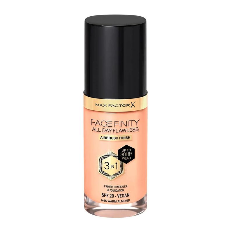 max factor full coverage foundation advanced liquid foundation d5 free 30ml warm almond iv