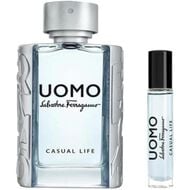 SET Ferragamo Uomo Casual Life H EDT 100ML + EDT 10ML faces set ferragamo uomo casual life h edt 100ml   edt 10ml