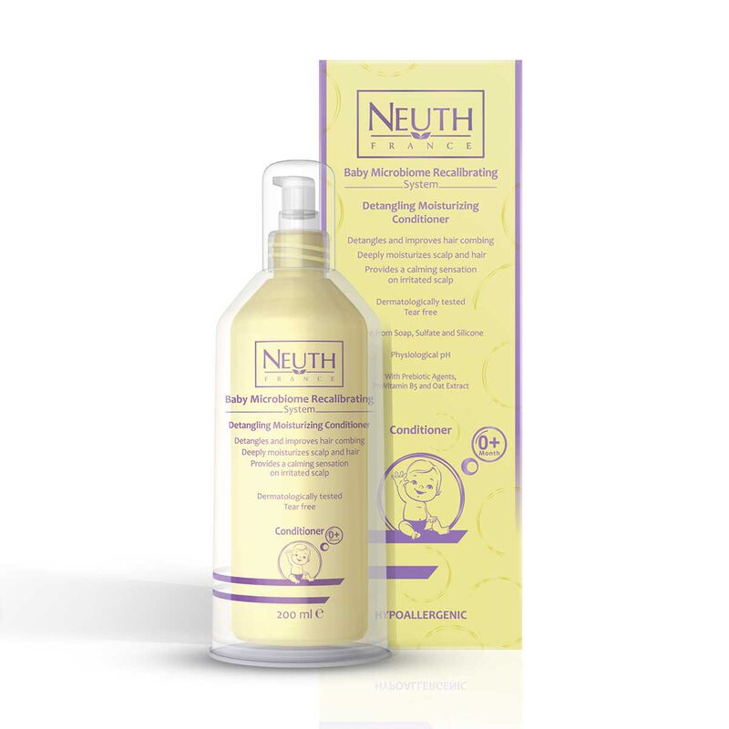 neuth france mircrobiome recalibrating system detangling moisturizing conditioner 200 ml