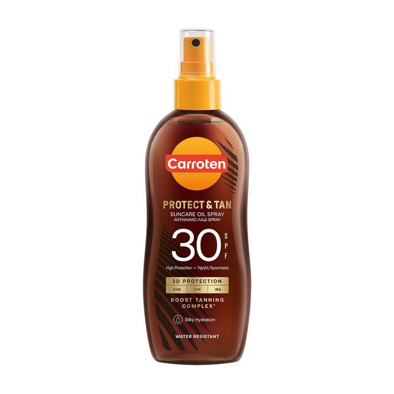 carroten carroten protect & tan sun care oil spray spf30150ml