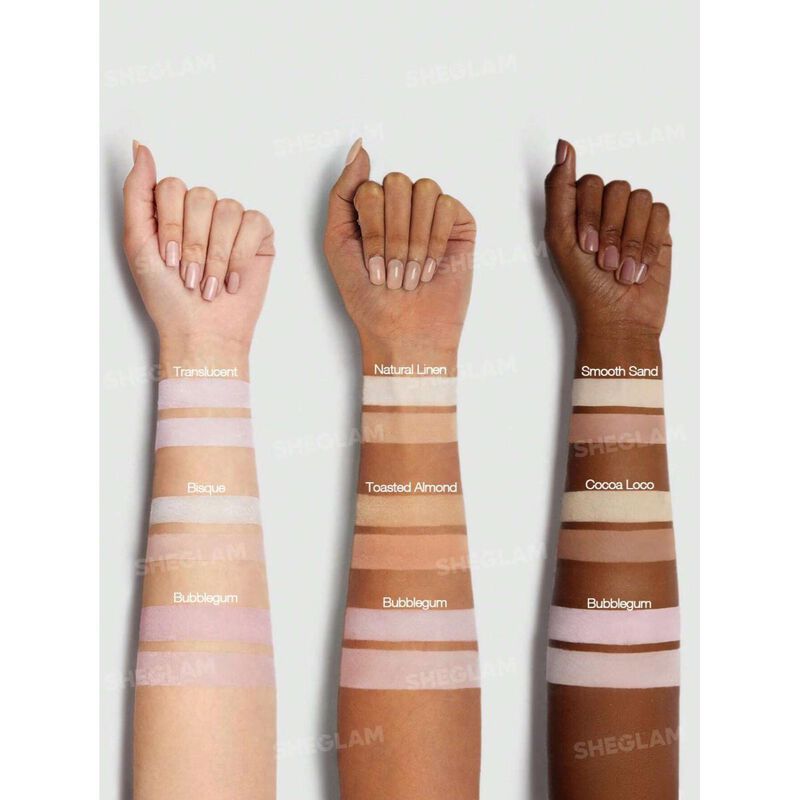 sheglam sheglam instaready face & under eye setting powder duo natural linen