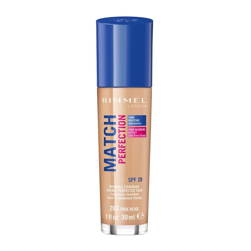 Match Perfection Foundation rimmel match perfection foundation