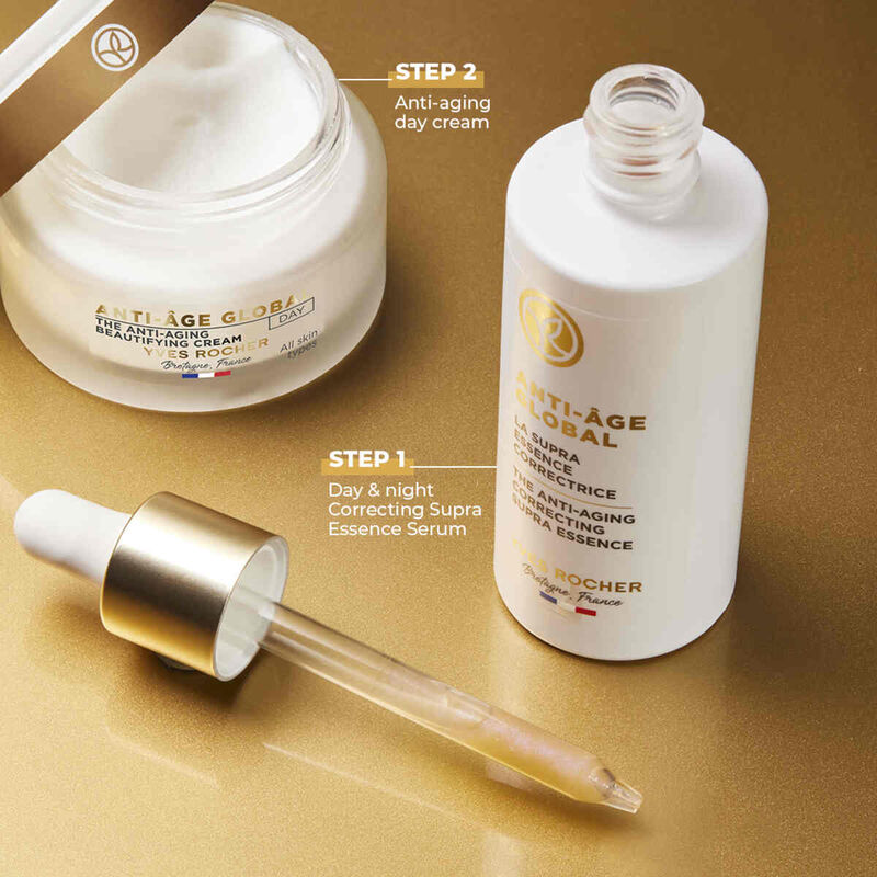 yves rocher antiaging beautifying day cream  all skin types 50ml