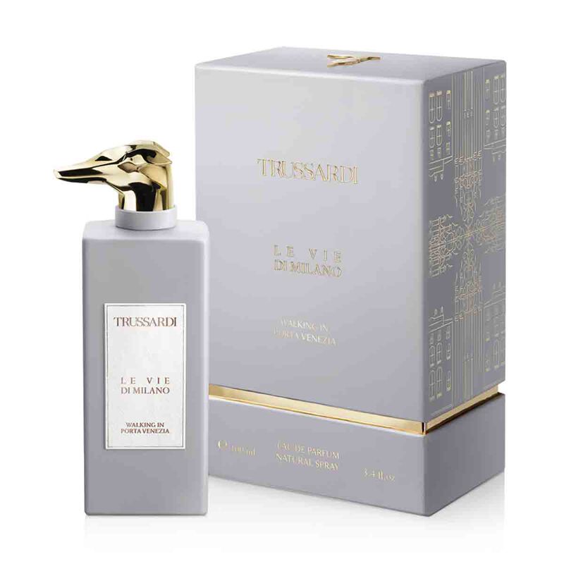 trussardi le vie di milano walking in porta venezia eau de parfum 100ml