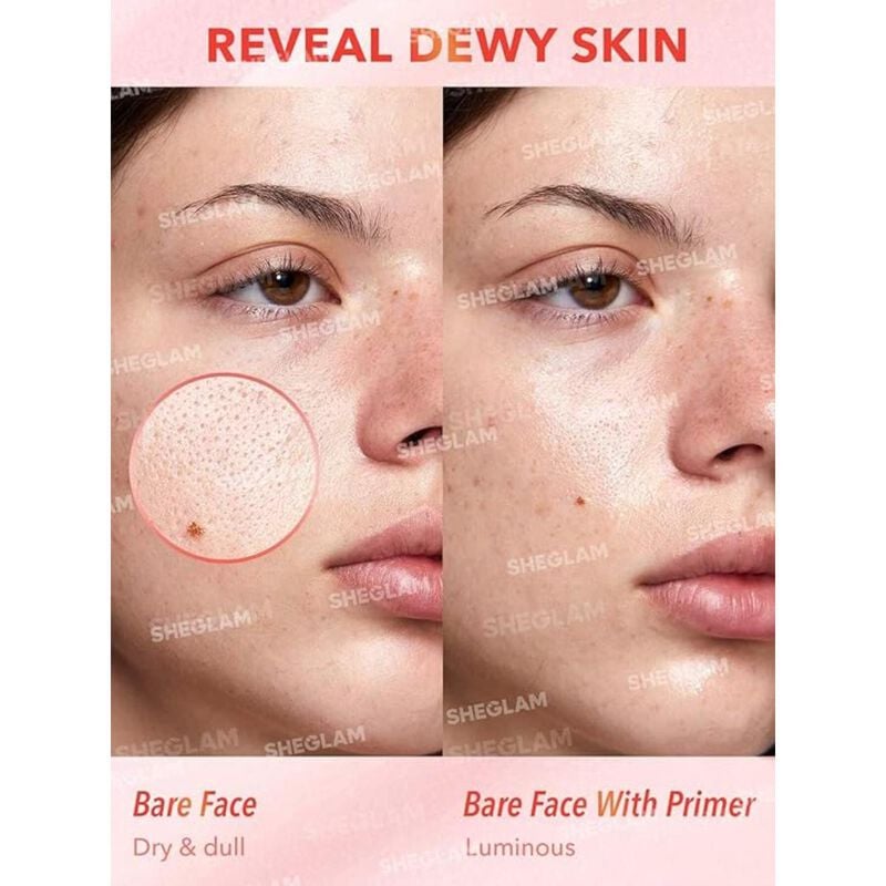 sheglam sheglam melon melt niacinamide serum primer moisturize