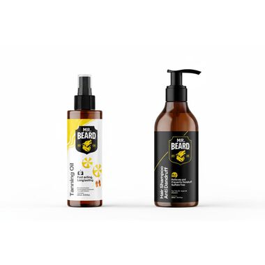 faces summer care bundle tanning oil   hair shampoo