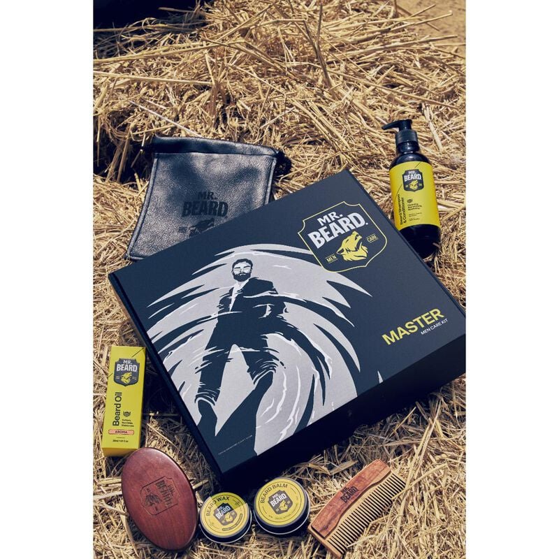 mr beard master's beard kit aroma