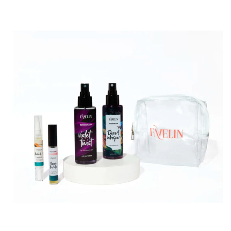 favelin on  the  go 2  ( 2 splash + nail + brow)