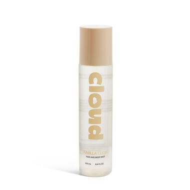 faces hair body mist vanilla cloud