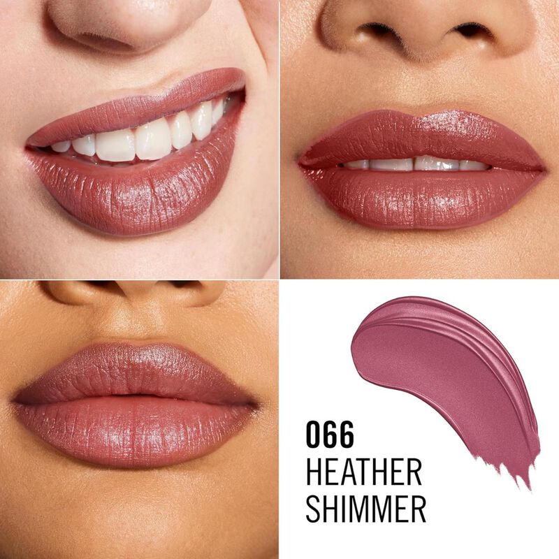 rimmel lasting finish lipstick  066 heather shimmer
