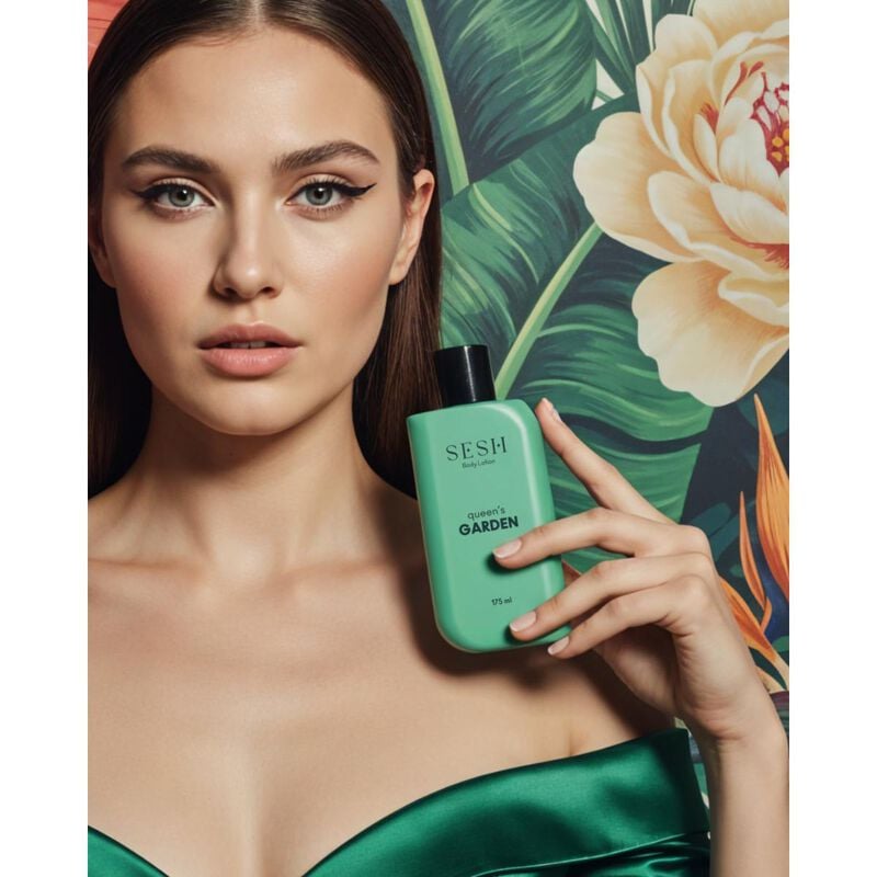 sesh sesh  queen's garden body lotion