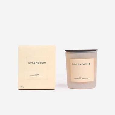 faces musk scented candle 150g
