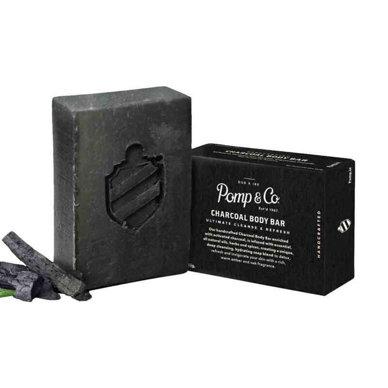 pomp & co charcoal body bar